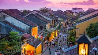 Blick über die Altstadt von Hoi An