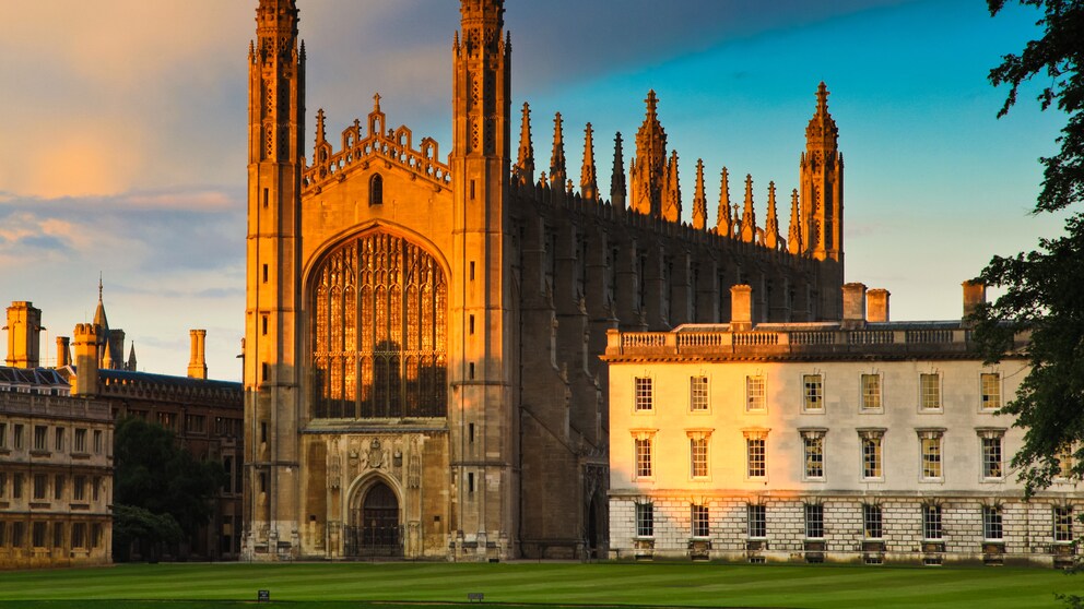 Die King’s College Chapel ist Teil der renommierten Cambridge University im Vereinigten Königreich