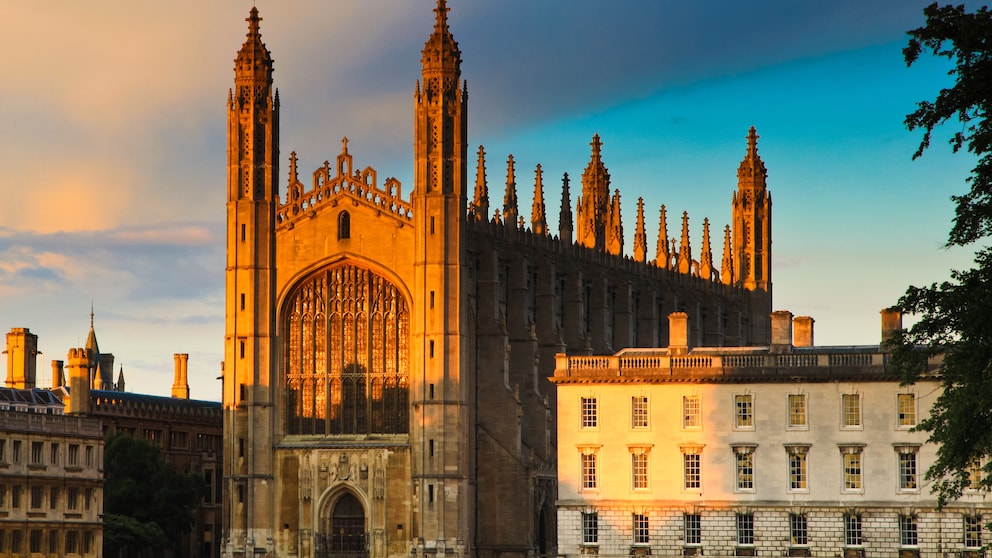 Die King’s College Chapel ist Teil der renommierten Cambridge University im Vereinigten Königreich