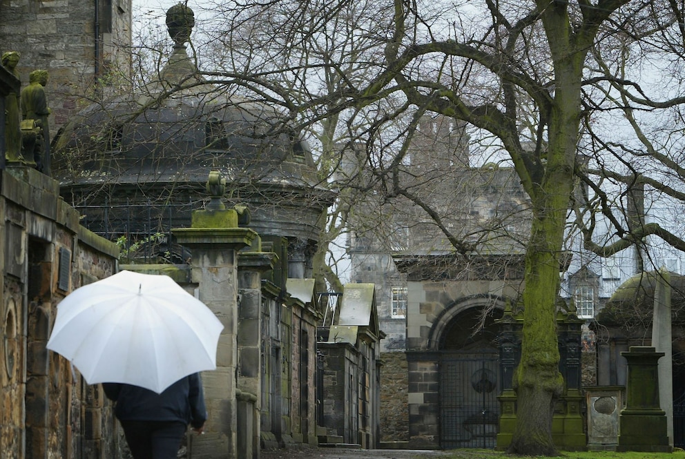 Auf dem Greyfriars Kirkyard in Edinburgh findet man viele Namen aus den Harry Potter Büchern und Filmen