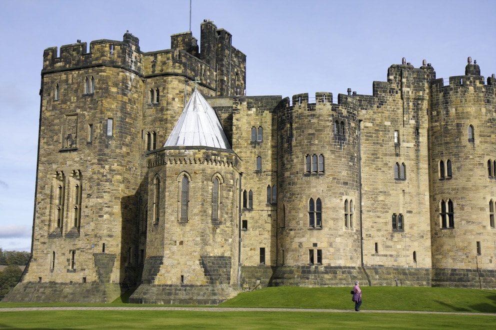 Das Alnwick Castle diente in den ersten beiden Teilen als Kulisse von Hogwarts