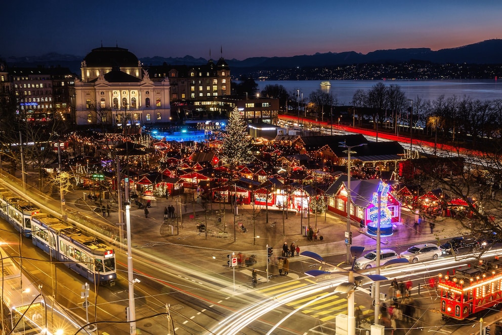 Weihnachtsmarkt in Zürich