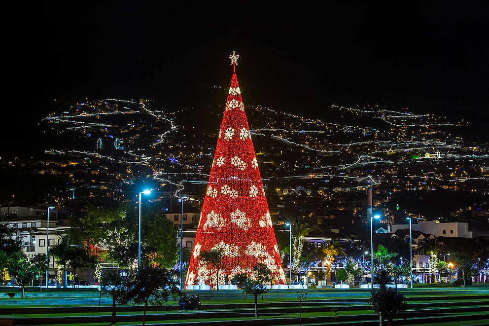 Auch in Funchal auf Madeira wird es weihnachtlich