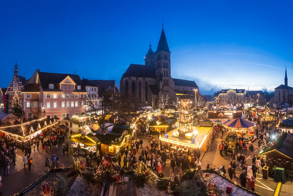 schönster Weihnachtsmarkt Deutschlands – Esslingen