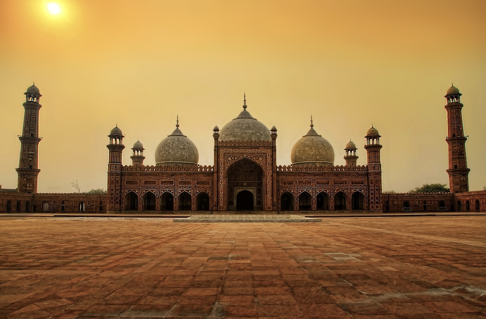 Die Badshahi-Moschee in Lahore