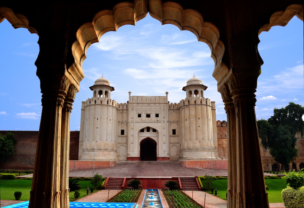 Das Lahore Fort ist eines der bekanntesten Gebäude der Stadt