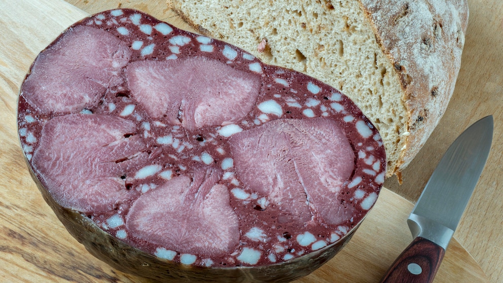 (un-)beliebteste Speisen Deutschland - Zungenwurst