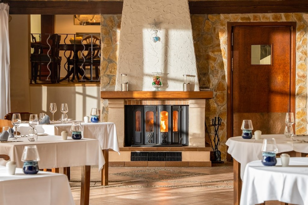 One of the interiors of Posada d'es Molí