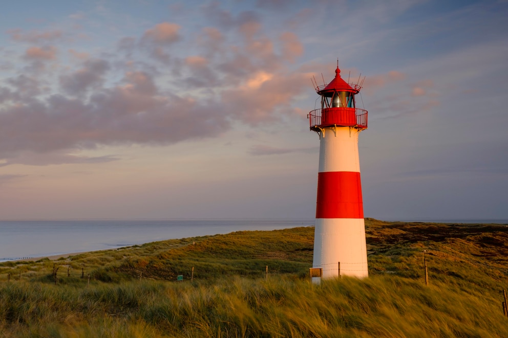 Leuchtturm List-Ost am Ellenbogen auf Sylt