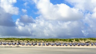 Der Ost-Badestrand „Weiße Düne“ auf Norderney