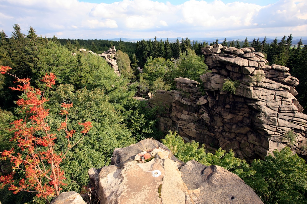 Die Greifensteine im Erzgebirge