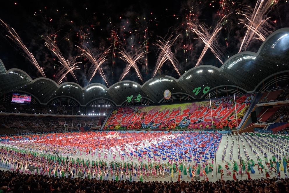 Arirang Mass Games in Nord-Korea