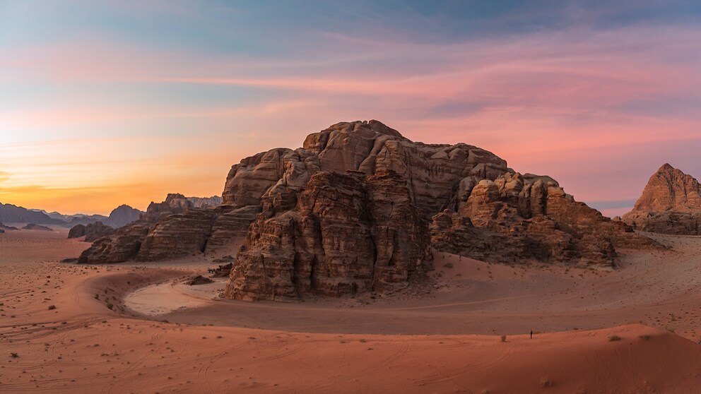 Sollte auf jeden Fall Teil einer Reise nach Jordanien sein: ein Besuch der Wüste Wadi Rum