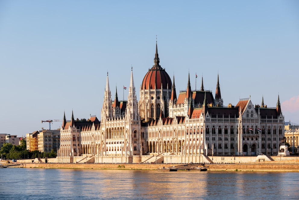 Begeistert: das ungarische Parlament in Budapest