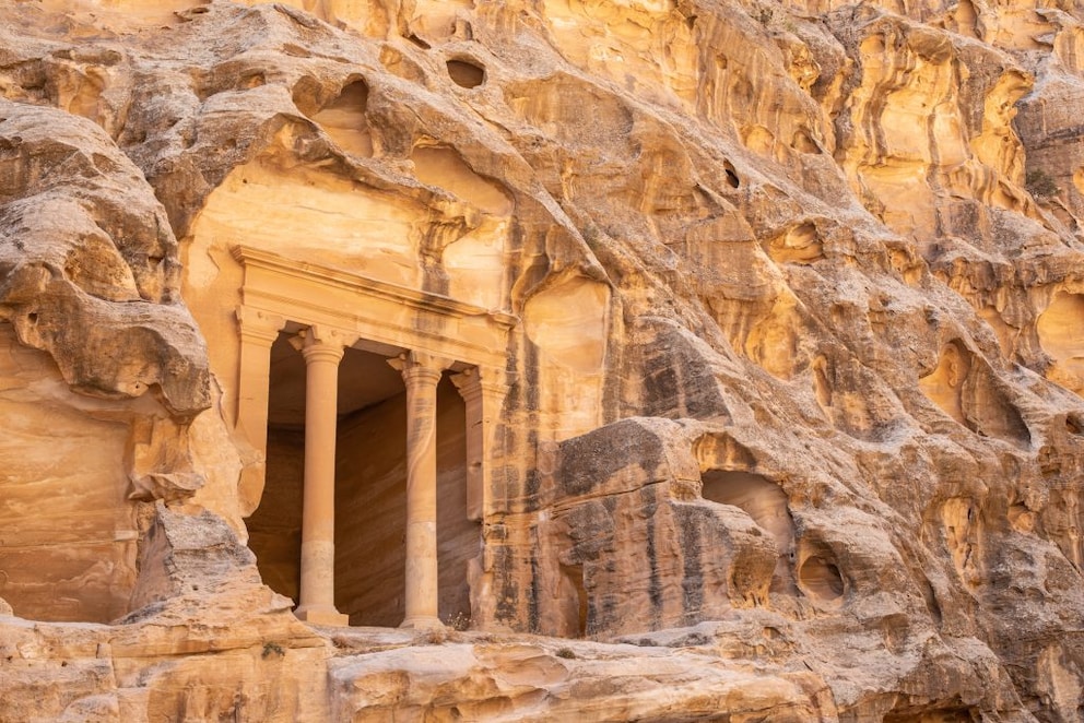 El-Barida is often called 'Little Petra'