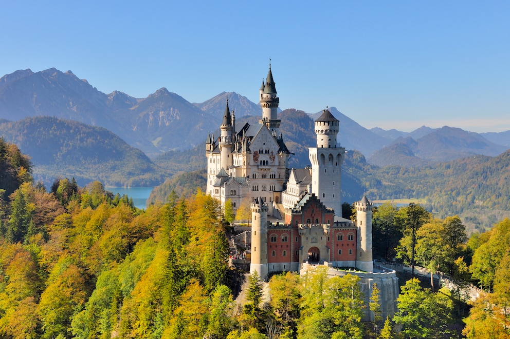 berühmte Sehenswürdigkeiten Europa – Fotos Schloss Neuschwanstein