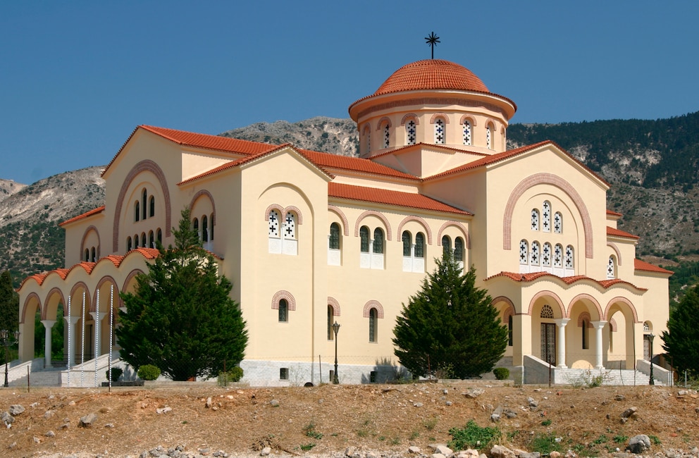 Das Kloster Agios Gerasimos in Kefalonia