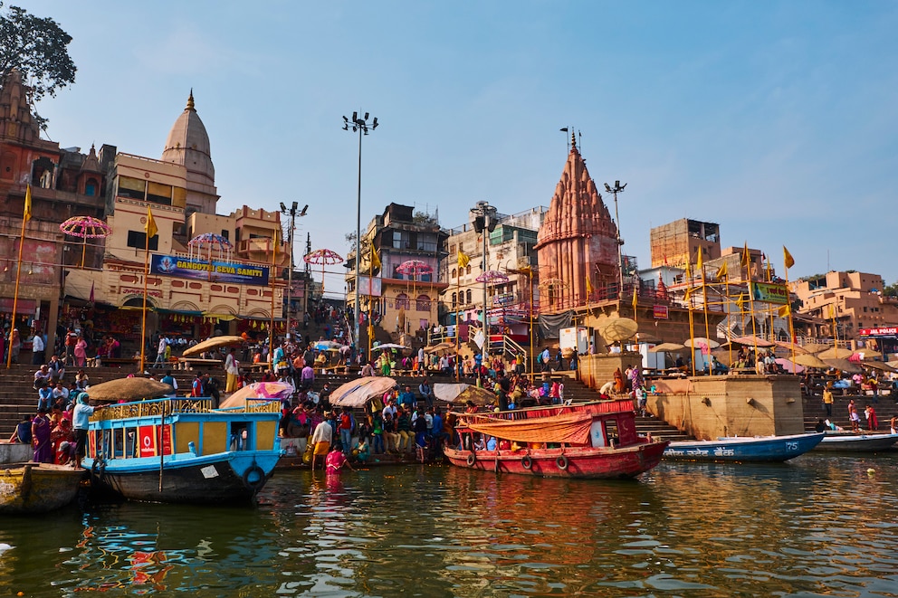 Indien, hier zu sehen die Stadt Varanasi, ist laut dem Ranking das Land mit der zweithöchsten Todesrate