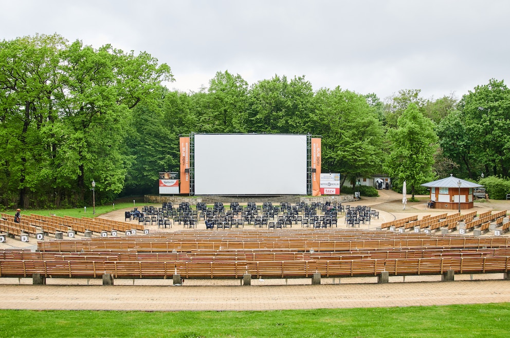 Freiluftkino im Volkspark Friedrichshain