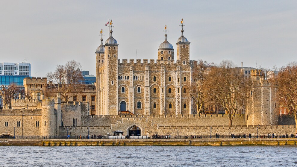 Blick auf den Tower of London