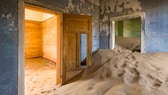 Ein Raum voller Sand in Kolmannskuppe