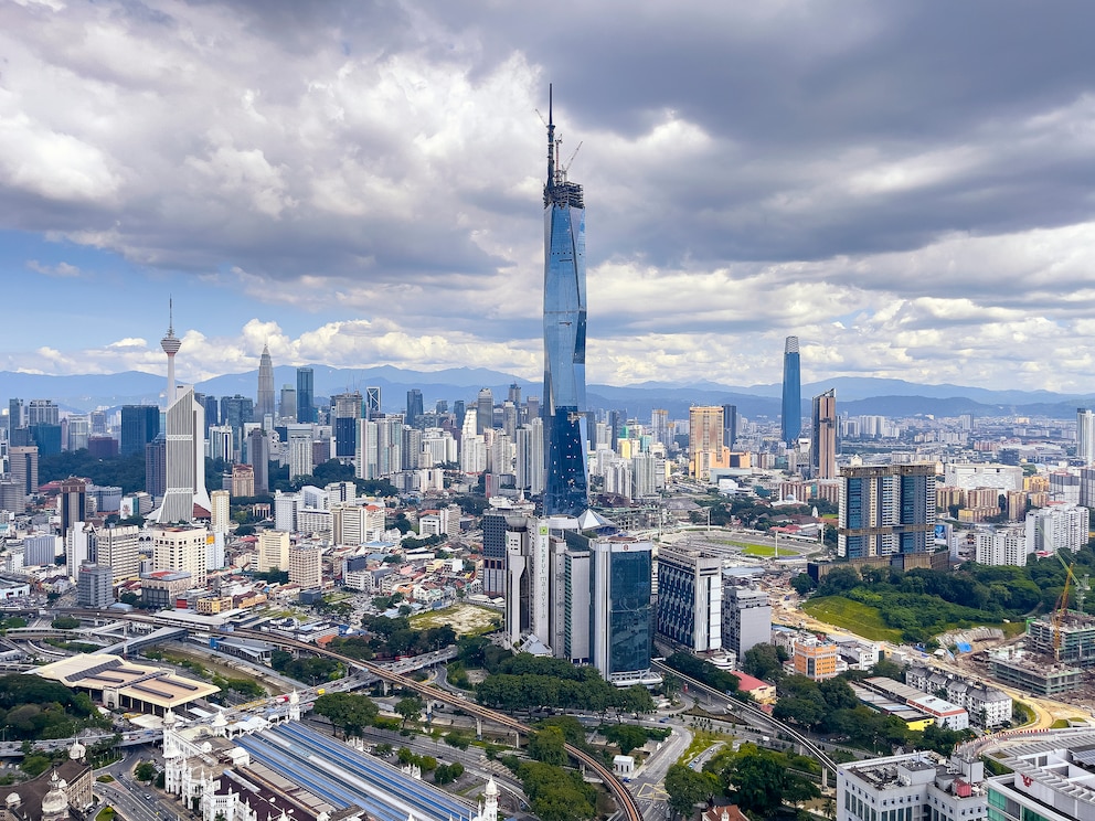 Der Wolkenkratzer Merdeka 118 löst den Shanghai Tower als zweithöchstes Gebäude der Welt ab