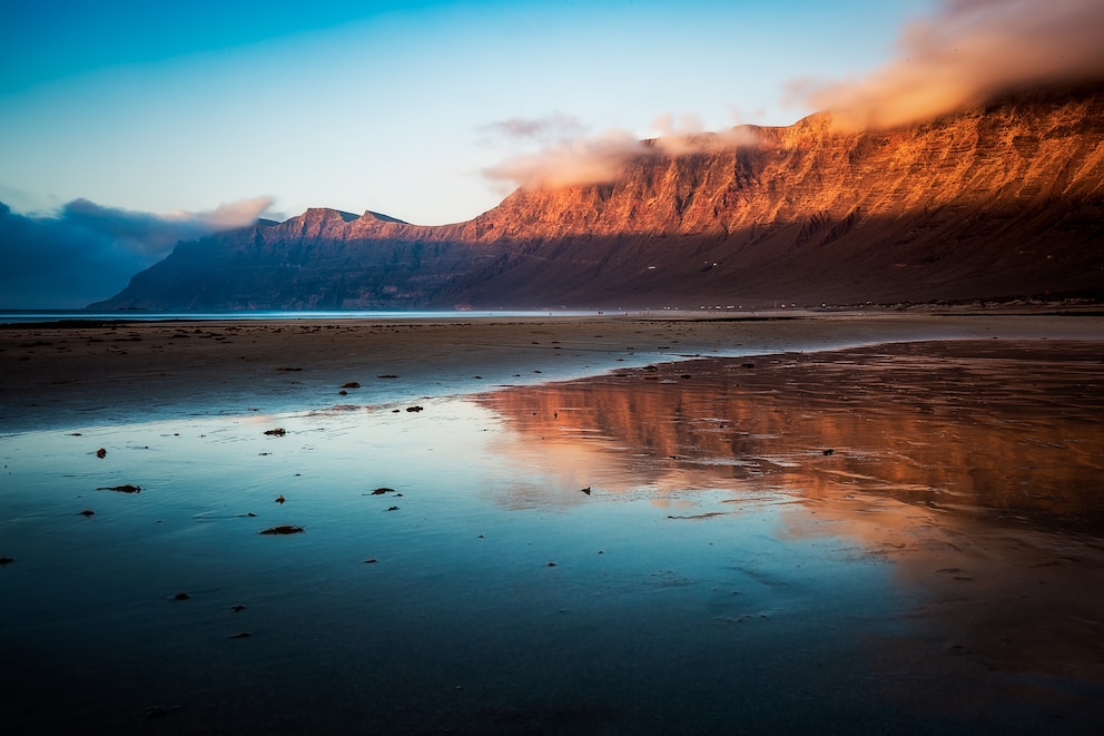 Die Klippen von Famara auf Lanzarote