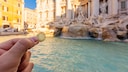 Der Trevi Brunnen in Rom