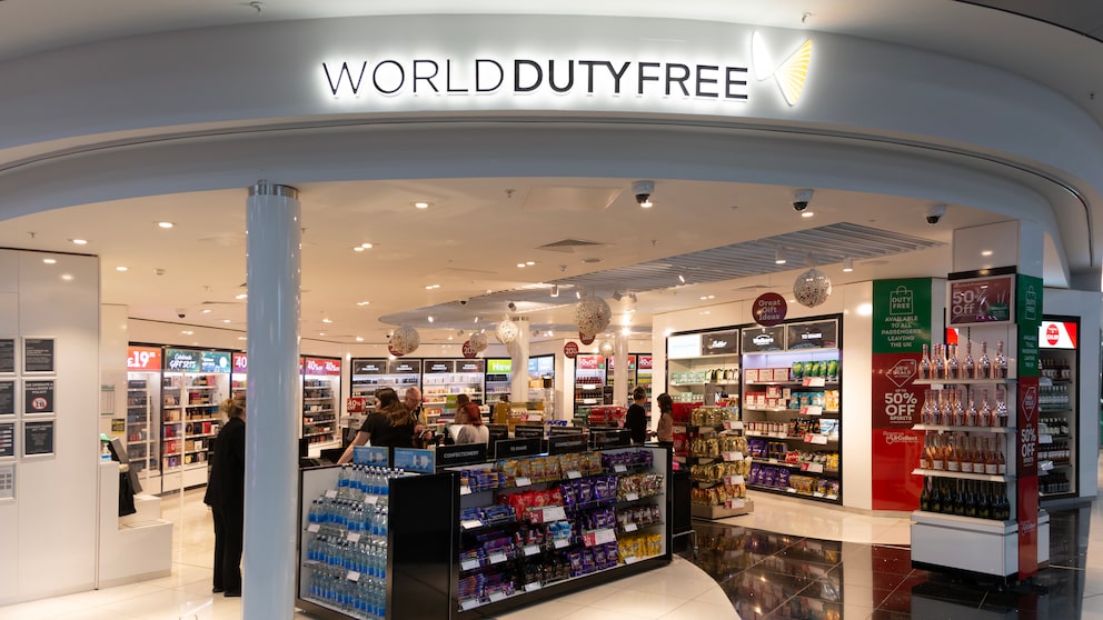 Duty Free am Flughafen