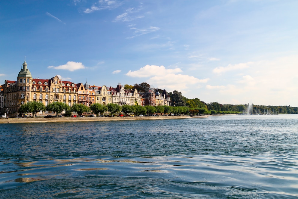 Blick auf Konstanz am Bodensee