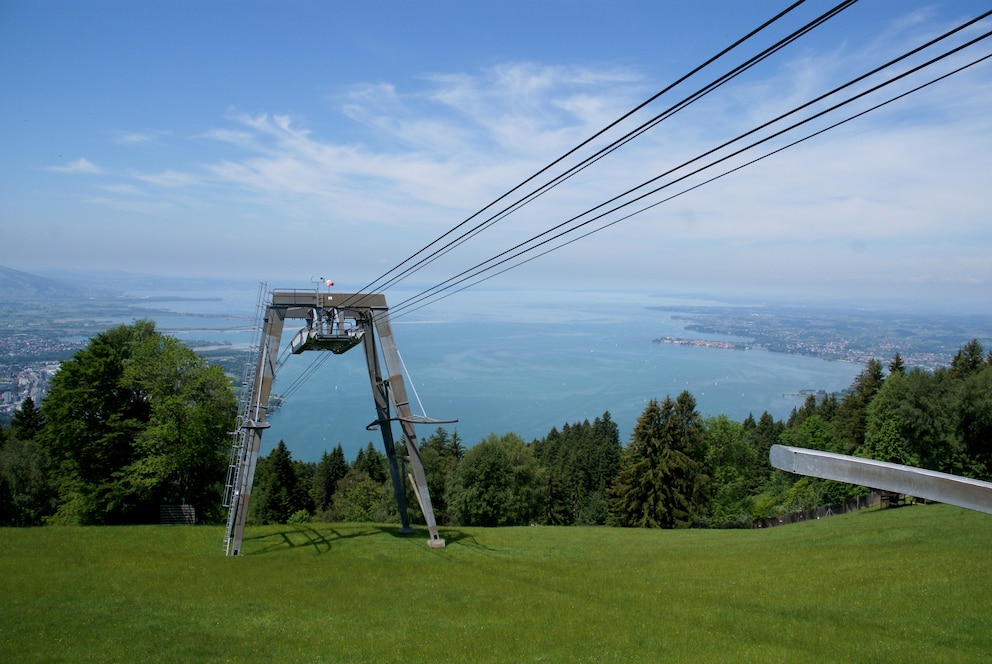 Die Gondelbahn beim Pfände