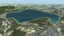 So könnte der Hambacher See aussehen, zumindest laut 3D-Modell von RWE