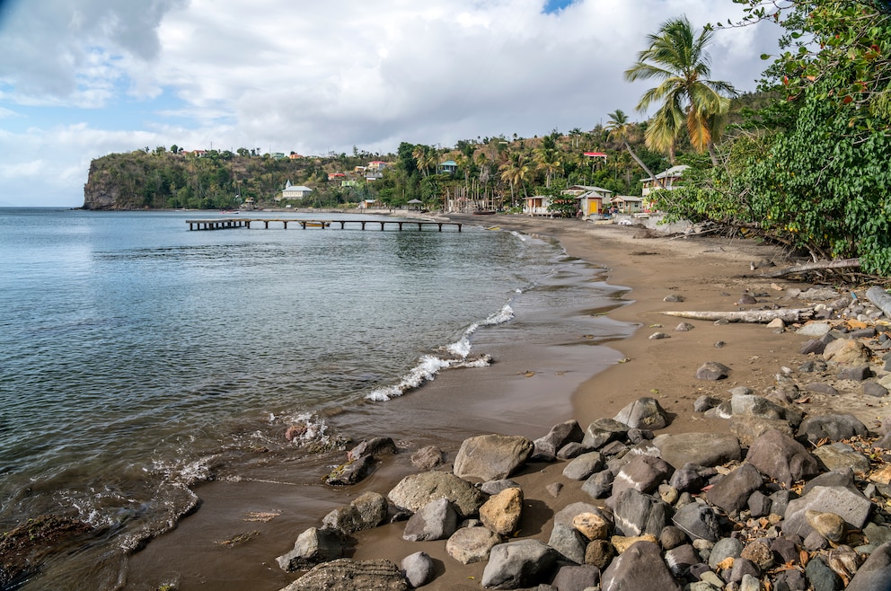 Toucari Bay im Nordwesten von Dominica 