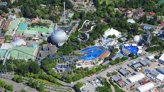 Blick auf den Europa-Park Rust