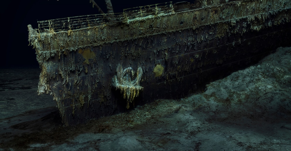 Titanic-Wrack Fotos