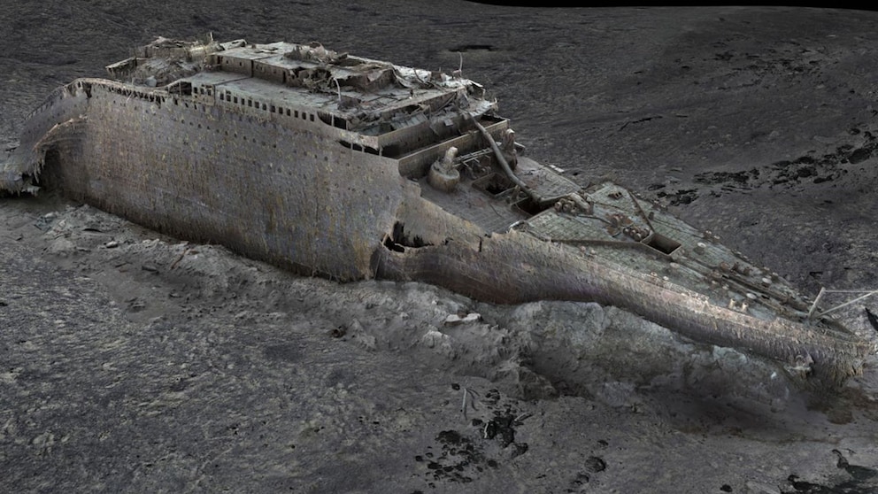 Titanic-Wrack Fotos