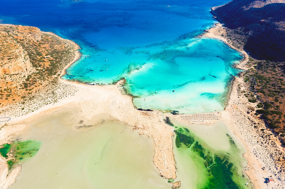 Balos Beach im Nordwesten von Kreta