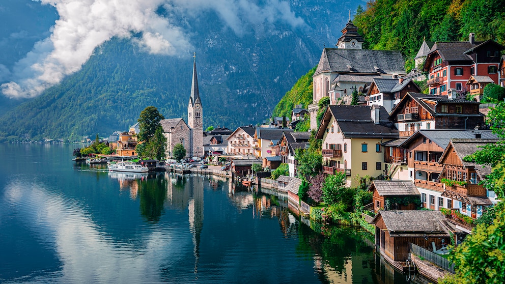 Hallstatt in Österreich