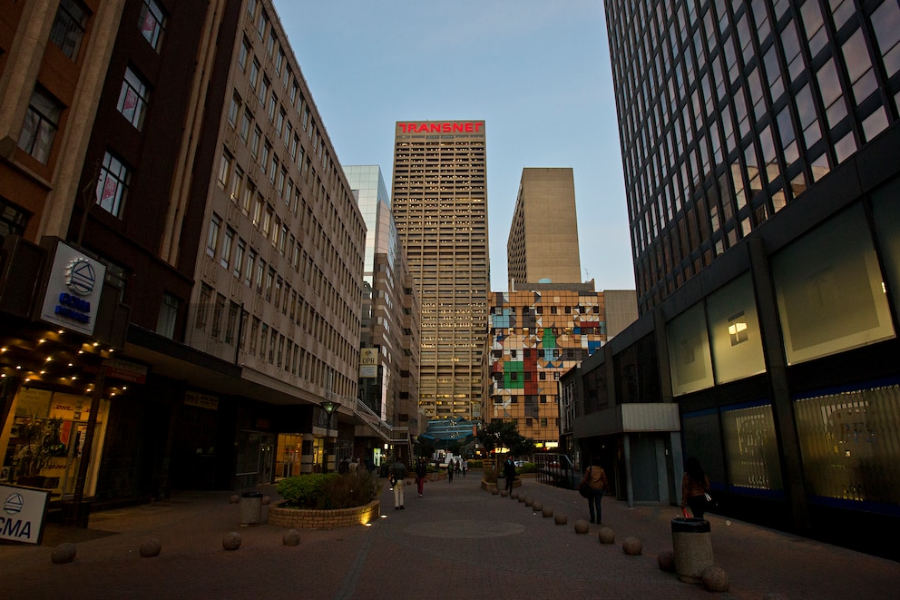 Das Carlton Center in Johannesburg ist einer der höchsten Wolkenkratzer in Südafrika.