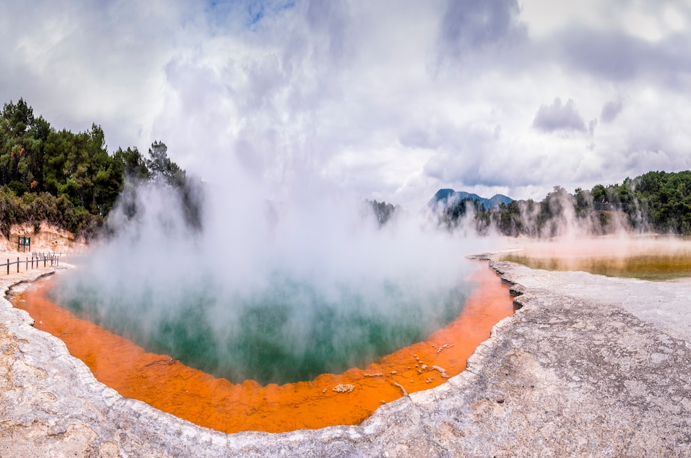 3. Rotorua – die Stadt auf der Nordinsel ist bekannt für ihre geothermische Aktivität