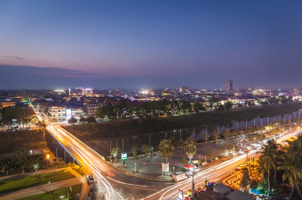 10. Die Stadt Battambang liegt im Westen von Kambodscha