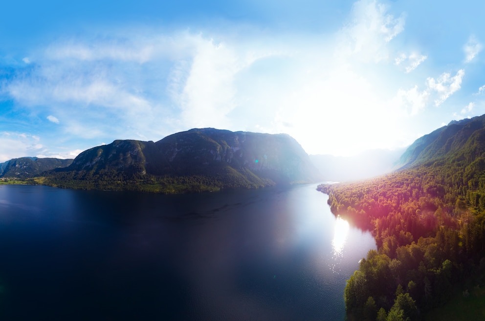 2. Bohinjsko jezero – der 3,18 km² große See befindet sich im Nordwesten des Landes