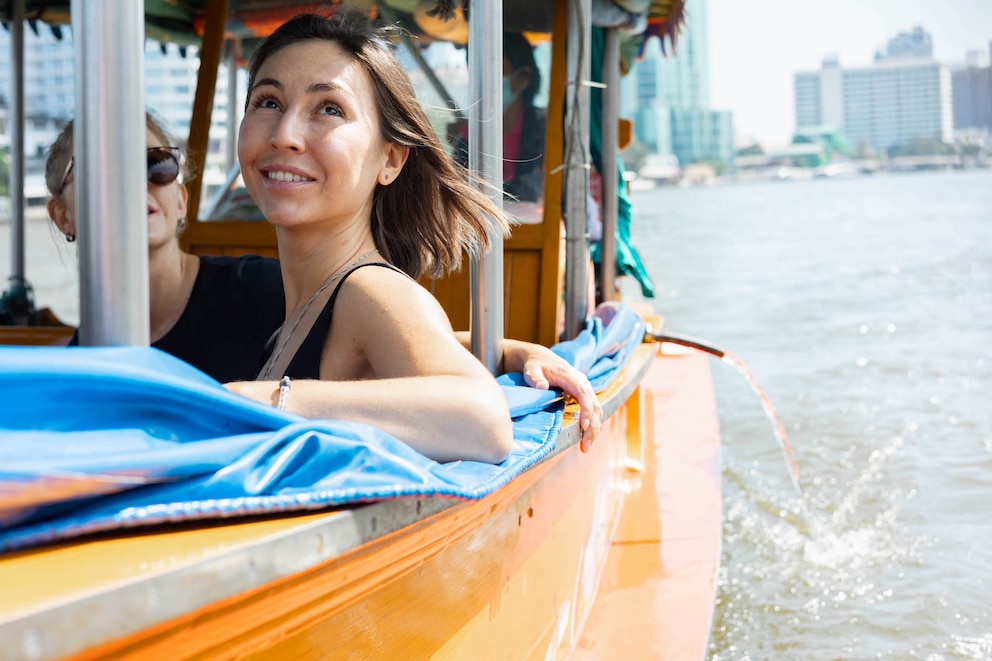 Bootstour auf dem Chao Phraya in Bangkok