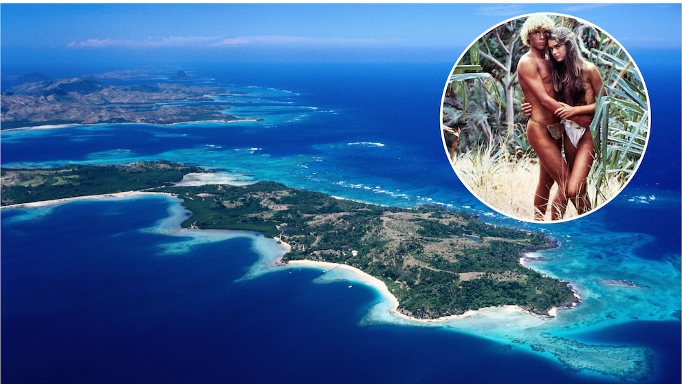 Blaue Lagune Turtle Island