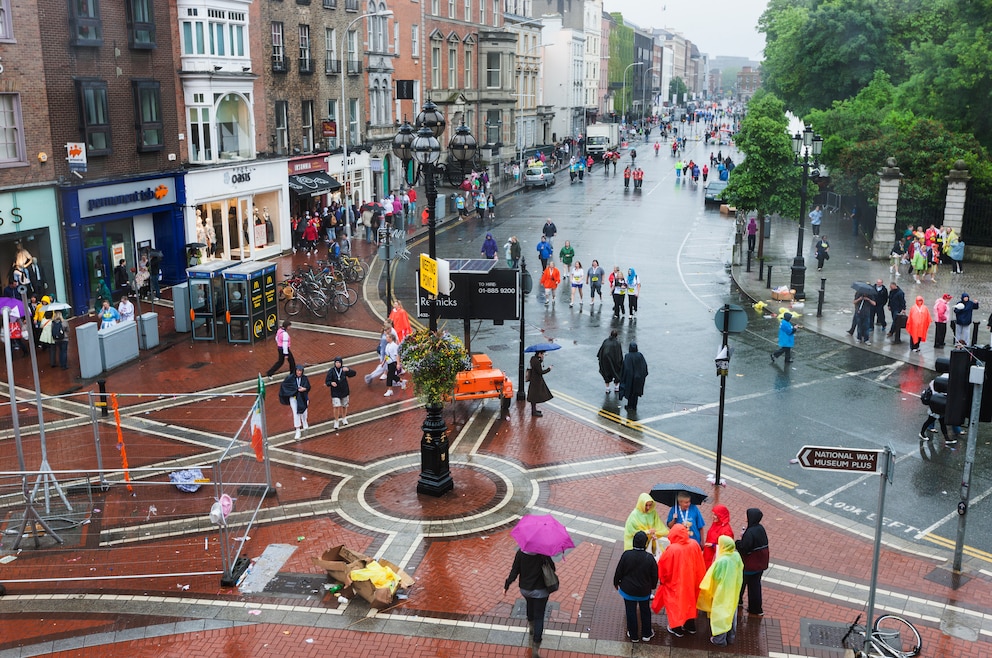 2. Grafton Street – die quirlige Einkaufsstraße finden Reisende in Dublin