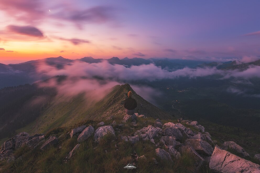 Einzigartig und unberührt: Das Agrafa Gebirge.