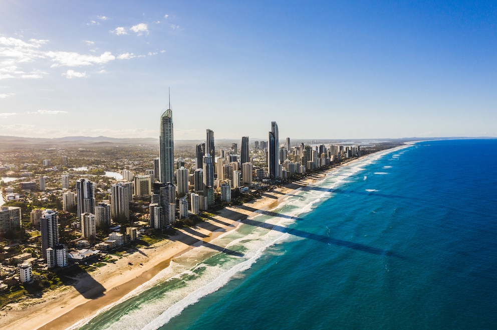 6. Gold Coast – die Stadt und gleichnamige Region liegen an der Ostküste Australiens zwischen Brisbane und Byron Bay