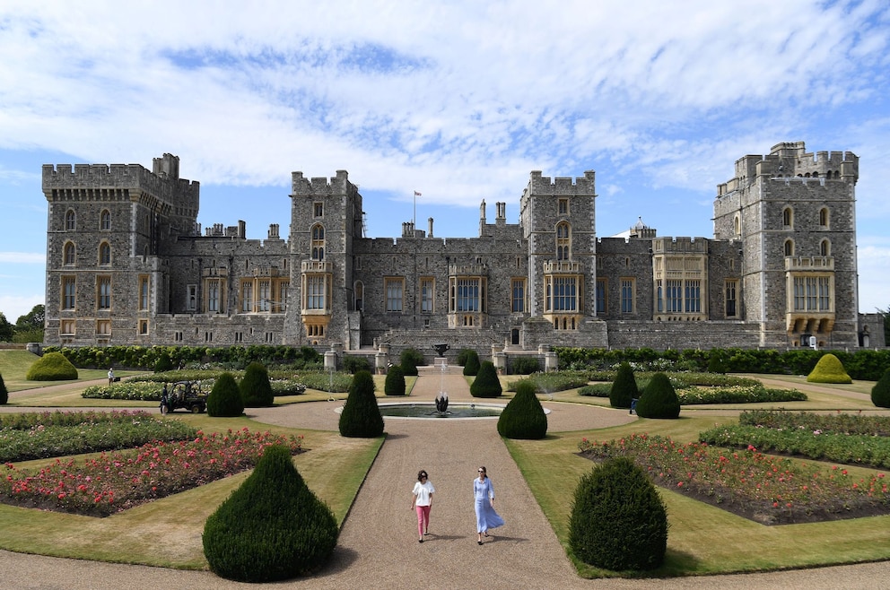 8. Windsor Castle – das älteste und größte bewohnte Schloss der Welt steht in Windsor im Süden Englands