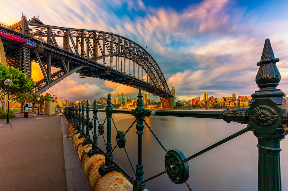 6. Sydney Harbour Bridge – die Brücke verbindet Sydneys Nord- und Südküste miteinander