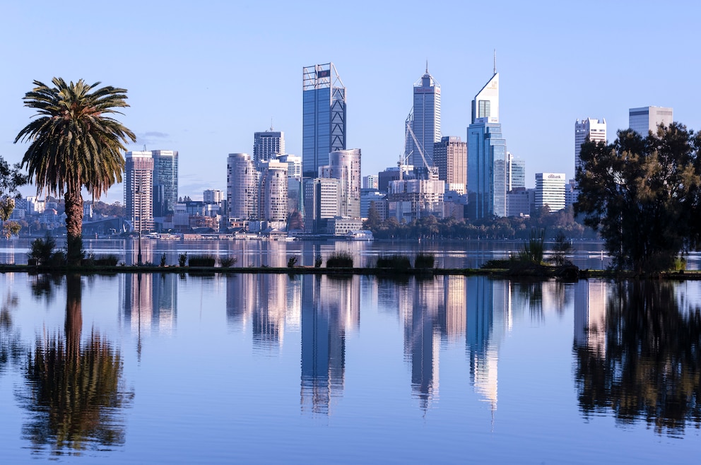 4. Perth – die Hauptstadt des Bundesstaats Western Australia liegt an der Südwestküste Australiens